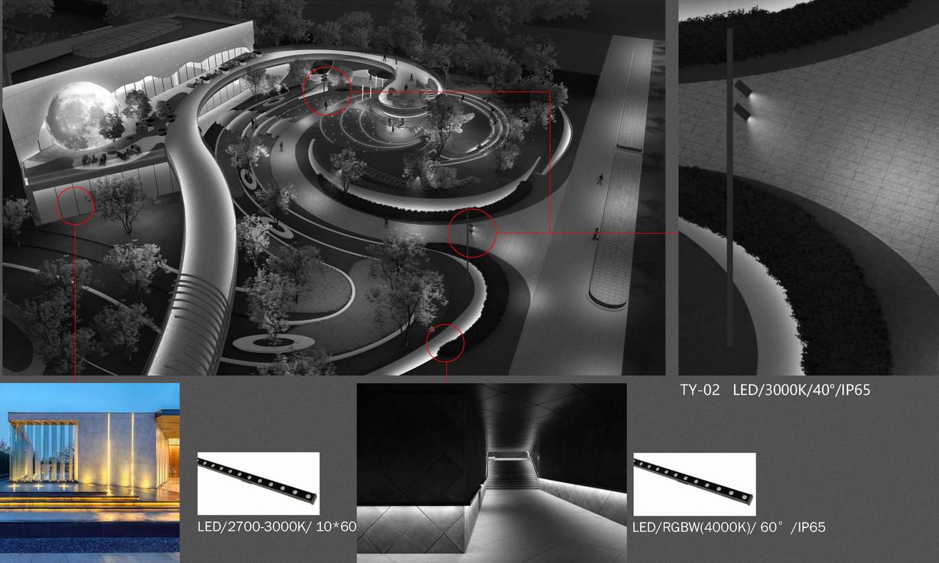 售樓處夜景照明概念設(shè)計圖14