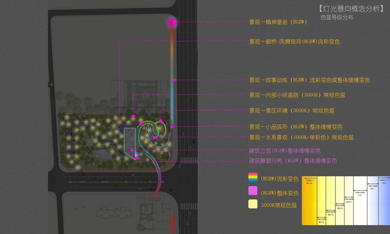 售樓處夜景照明概念設(shè)計圖3