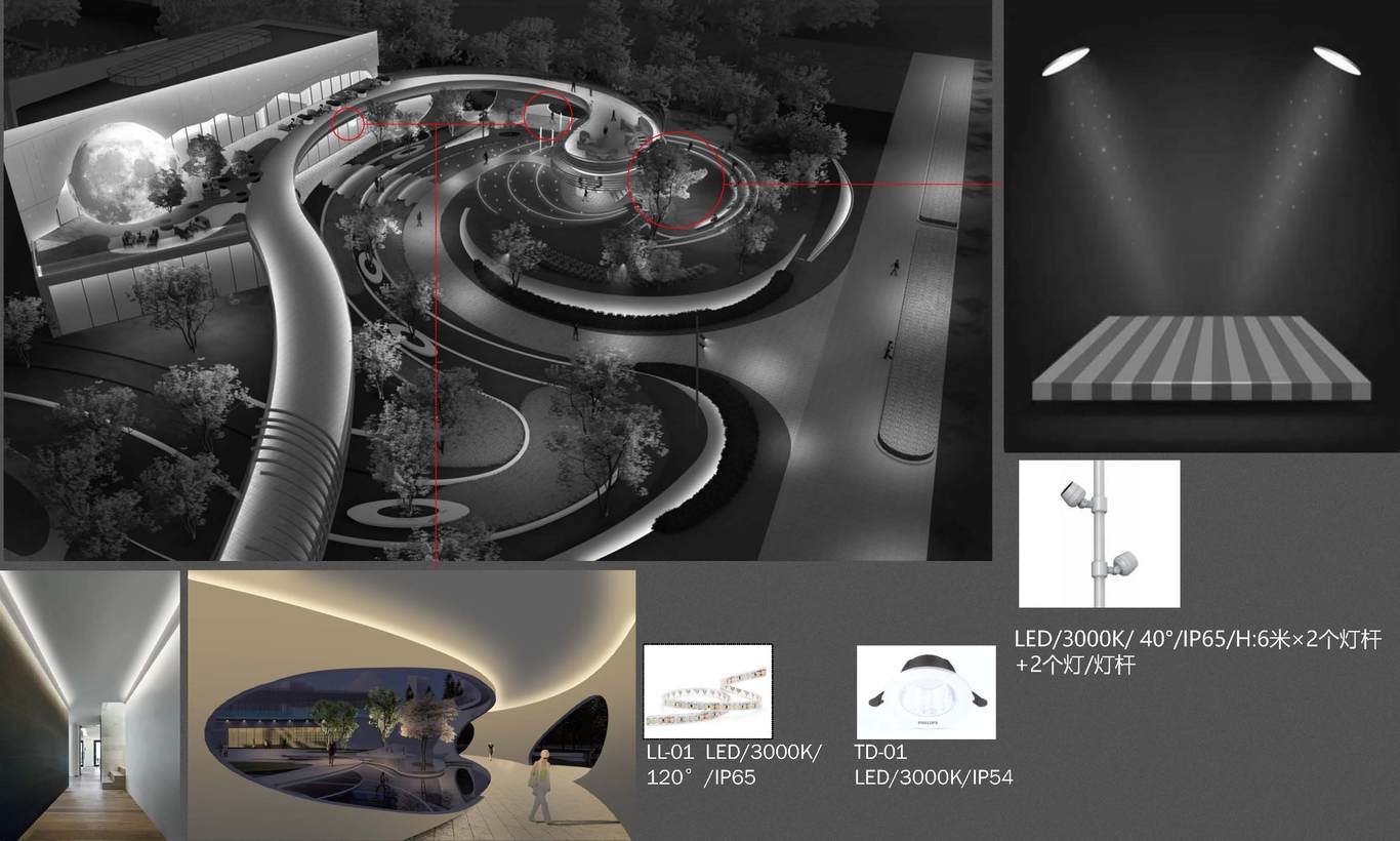 售樓處夜景照明概念設(shè)計圖17