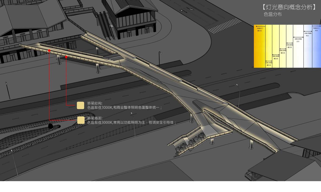 *1-*2過街天橋夜景燈光設(shè)計(jì)方案圖5