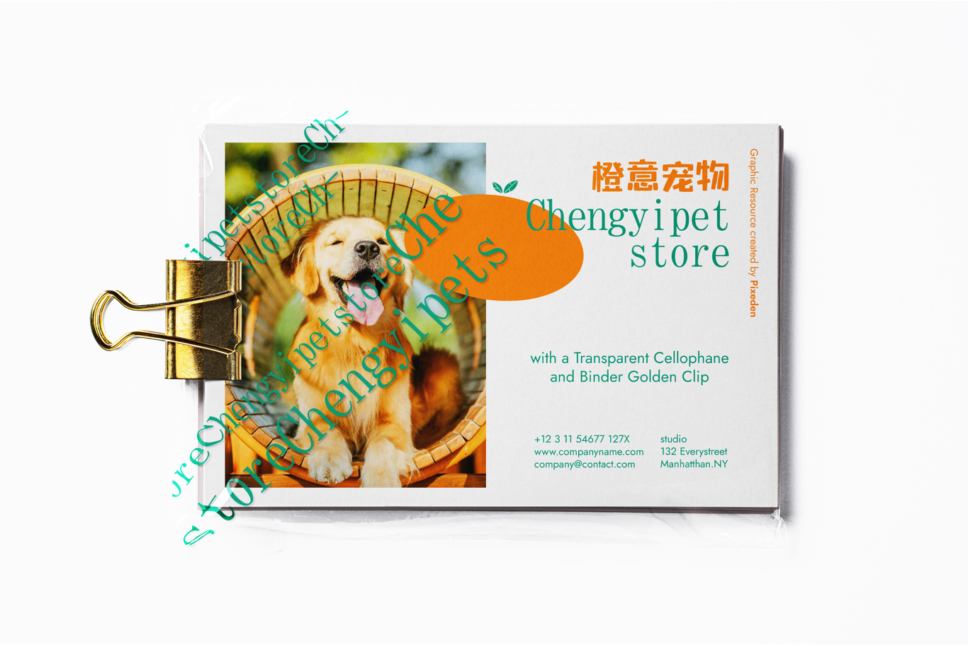 Chengyipet 宠物品牌VI设计图7