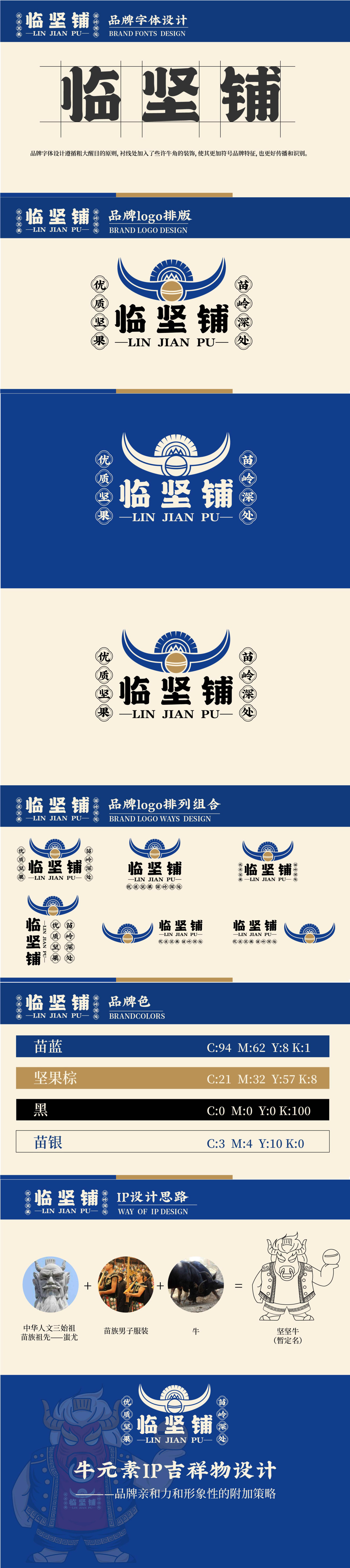 臨堅(jiān)鋪品牌與包裝設(shè)計(jì)圖1