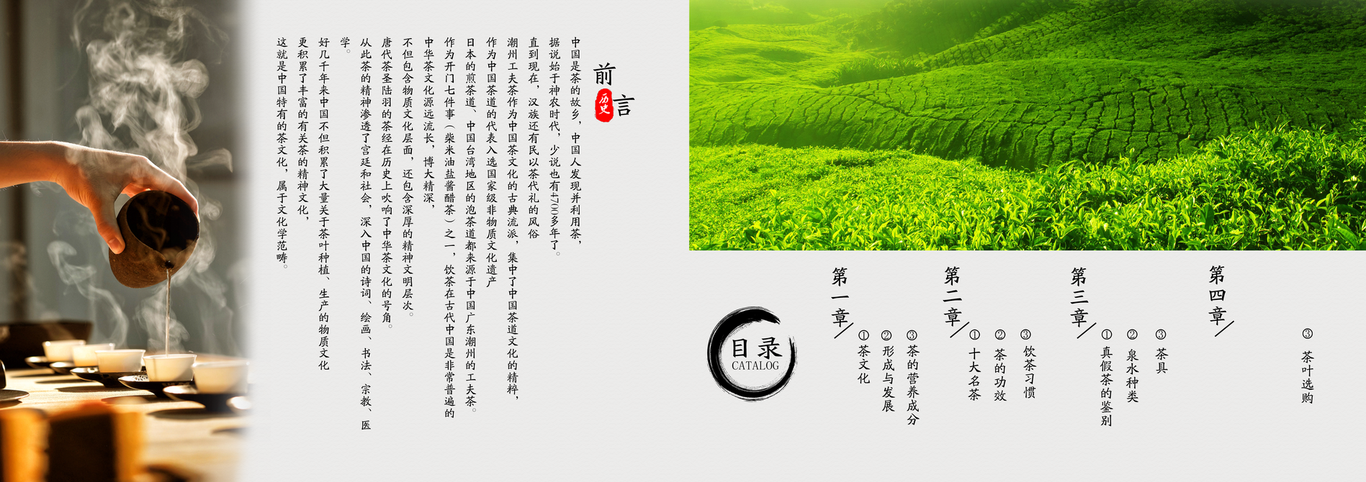 茶文化宣传册图2