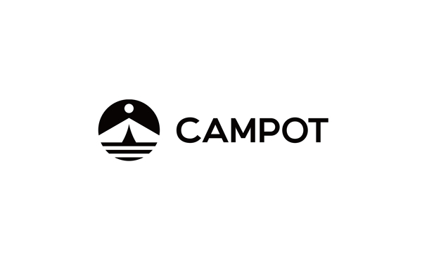 campot戶外露營logo設(shè)計(jì)