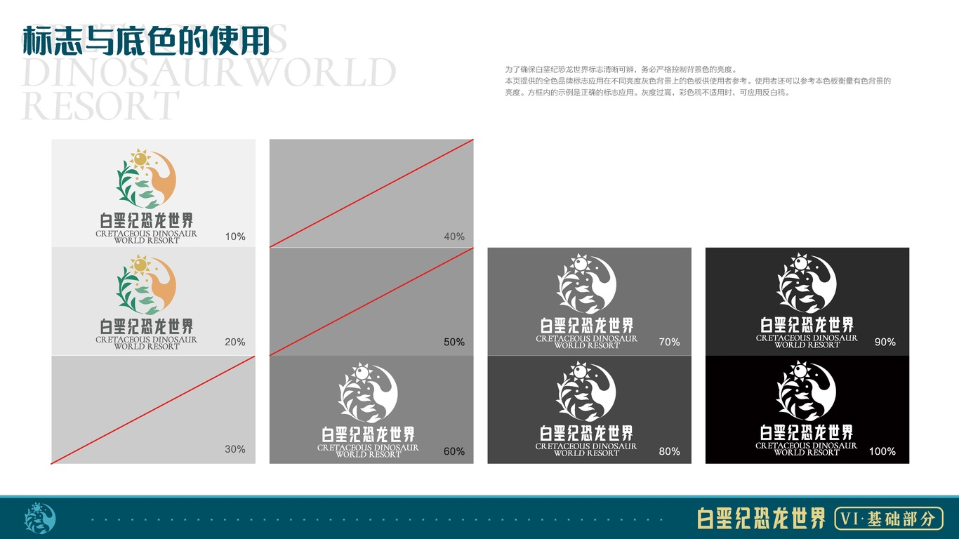 朝阳白垩纪恐龙园世界vi设计图8