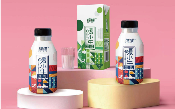 维维豆奶暖小牛
