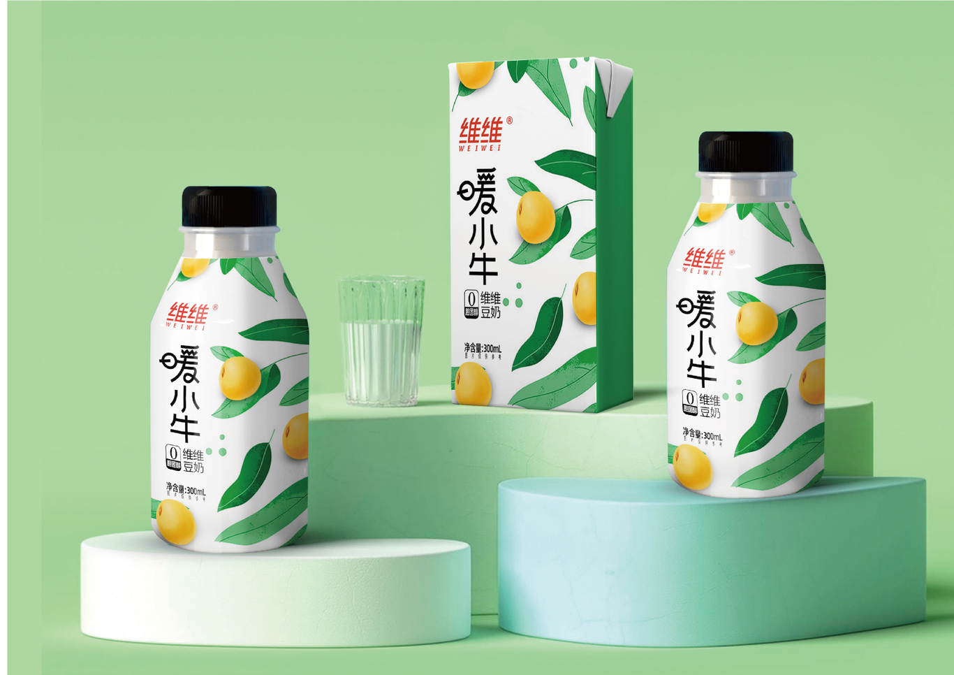 維維豆奶暖小牛圖2