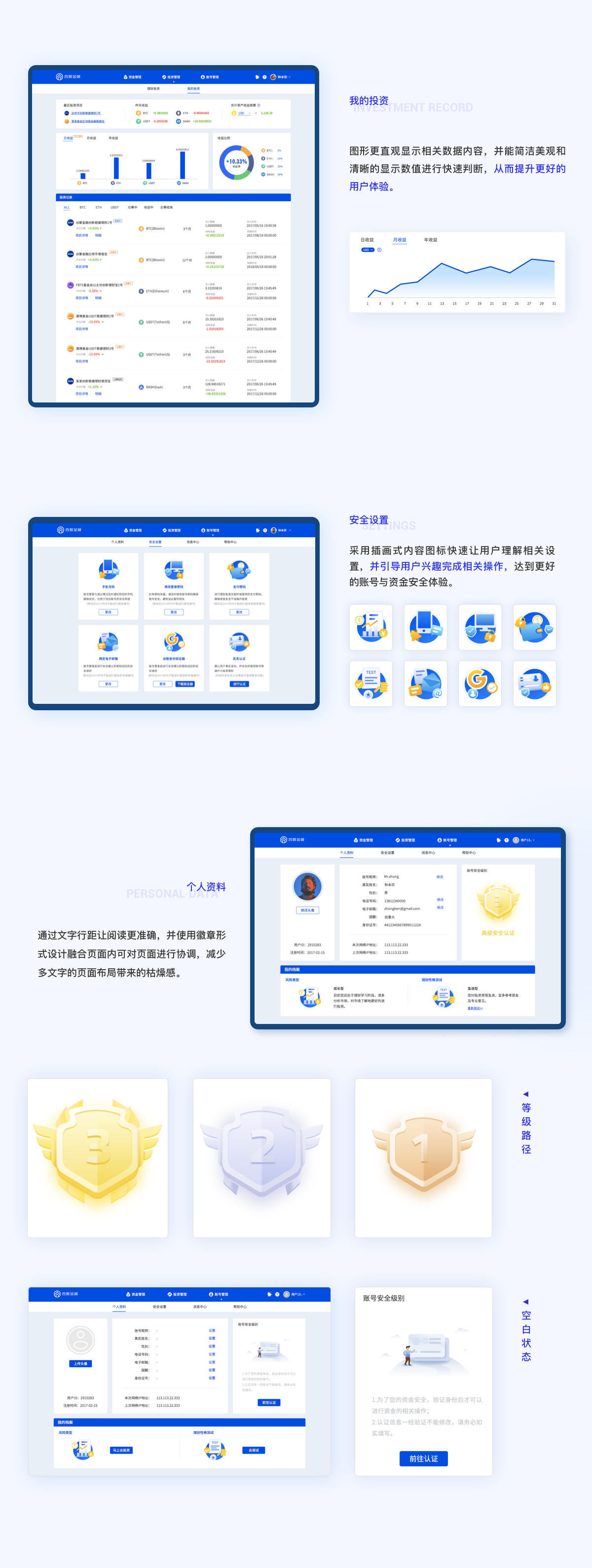 區(qū)塊鏈量投系統(tǒng)后臺UI設(shè)計圖1