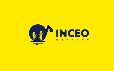 INCEO音樂教育LOGO設(shè)計