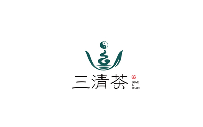 三清茶&茶文化logo設(shè)計(jì)