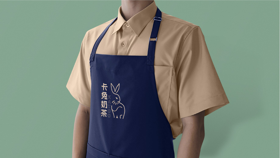 卡兔奶茶Logo圖2