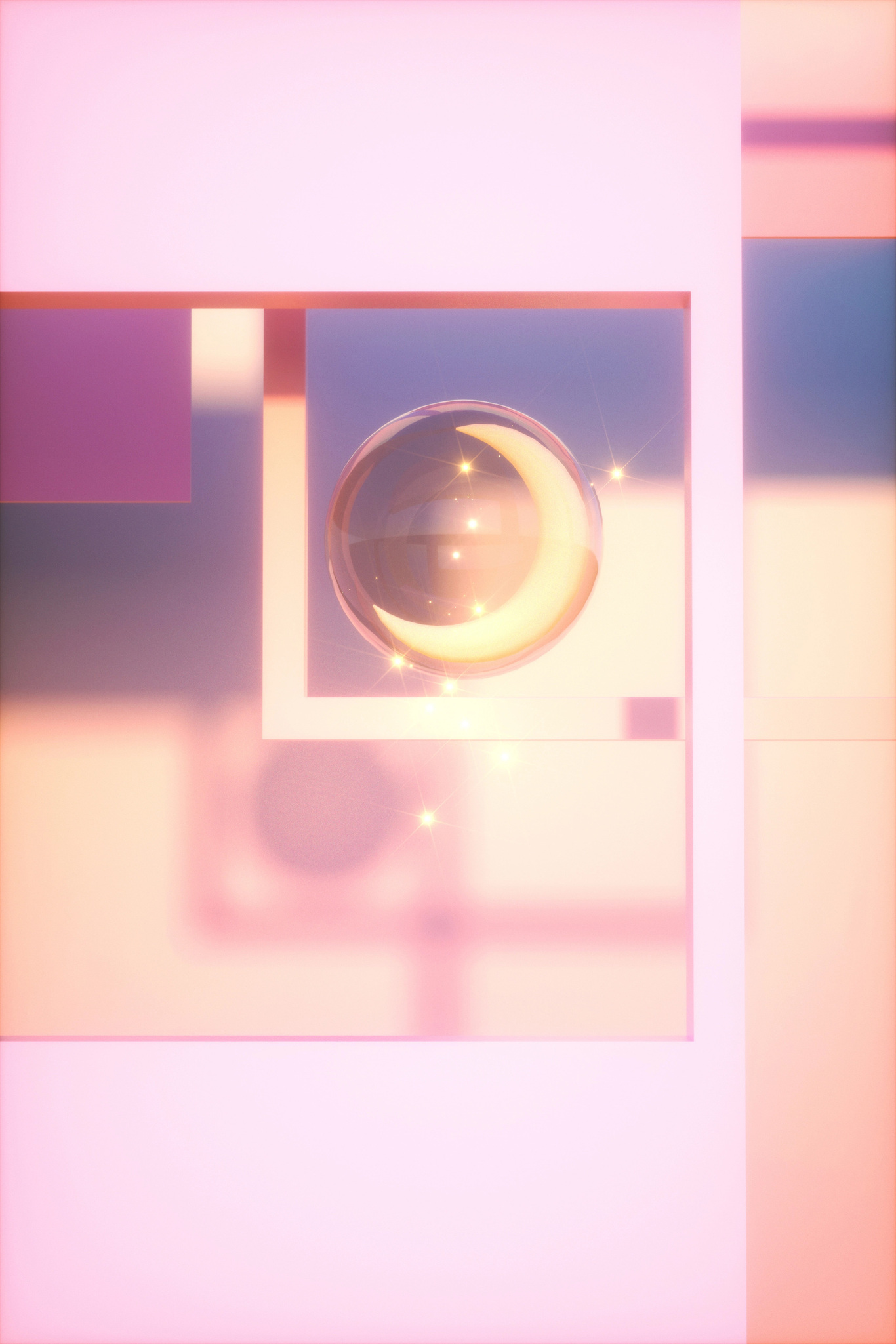 3D插画场景-月亮图11