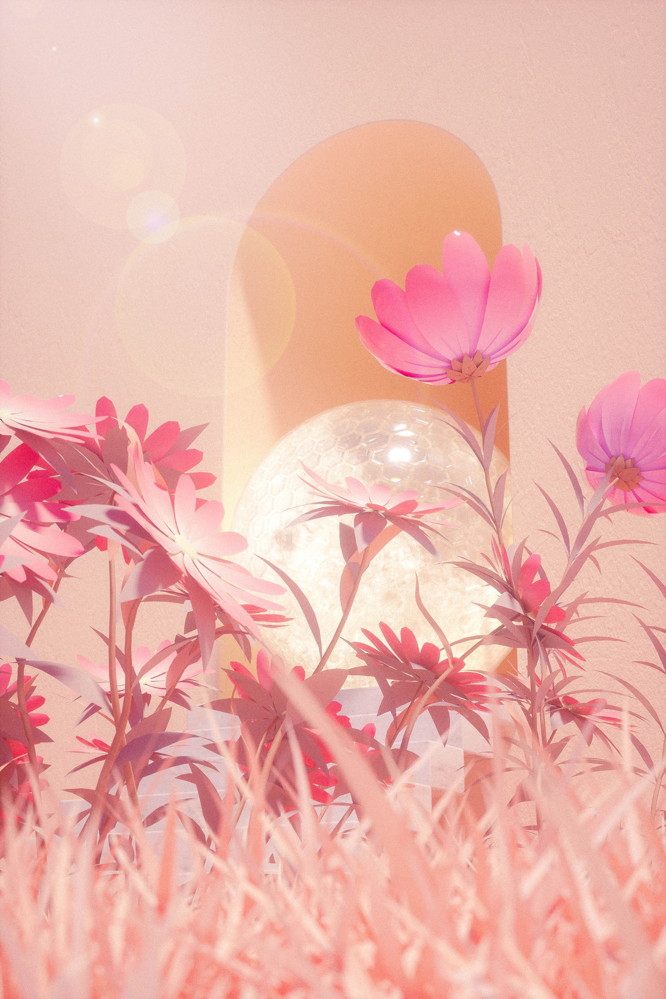 3D插画场景-月亮图13