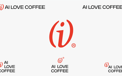 ai love coffee 咖啡品牌...