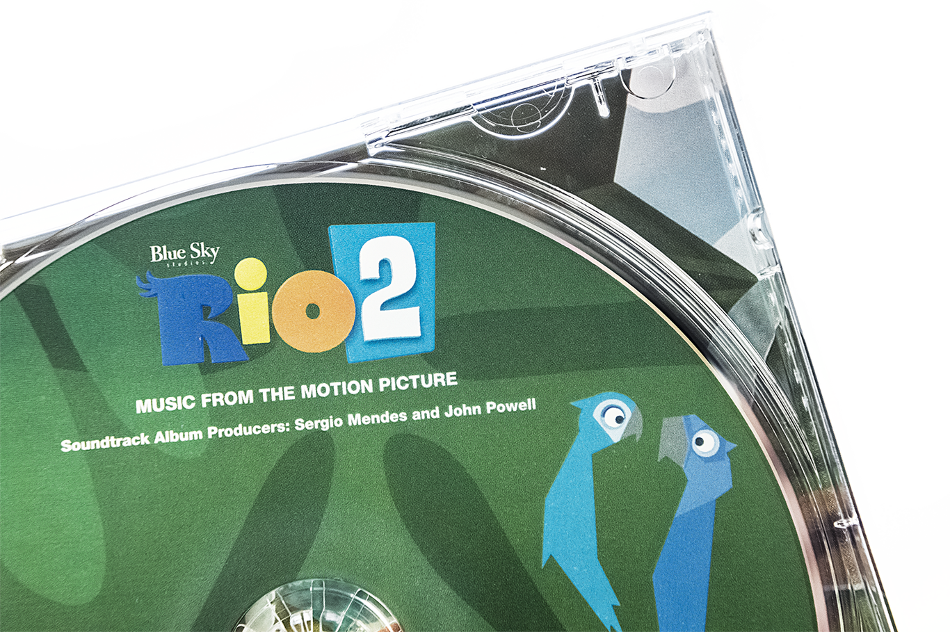 RIO2 - 電影原聲專(zhuān)輯設(shè)計(jì)/包裝視覺(jué)/宣傳物料圖0