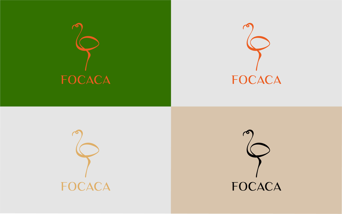 FOCACA珠寶品牌LOGO設(shè)計圖1