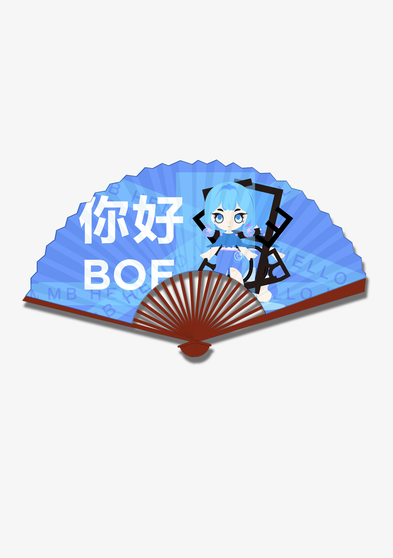 你好，BOE|吉祥物設(shè)計圖6