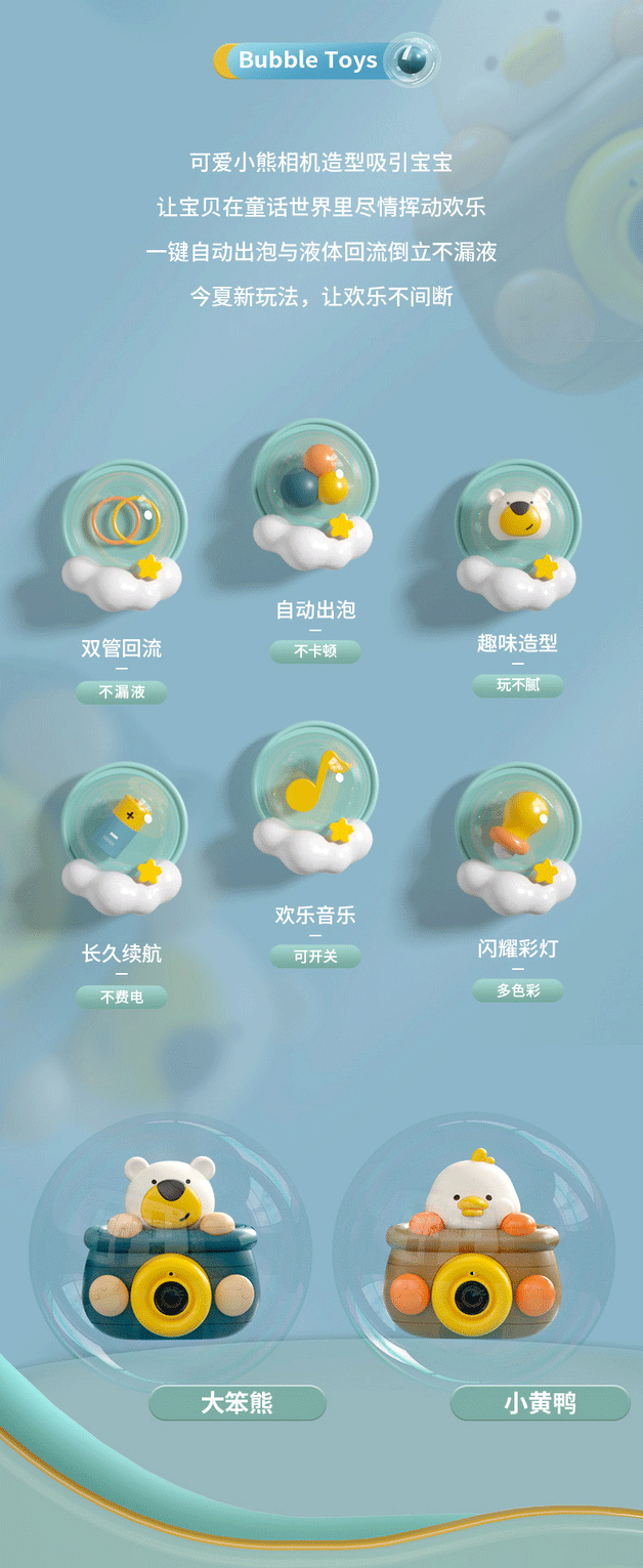 泡泡相机电商详情制作图1