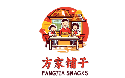 农家零食LOGO设计