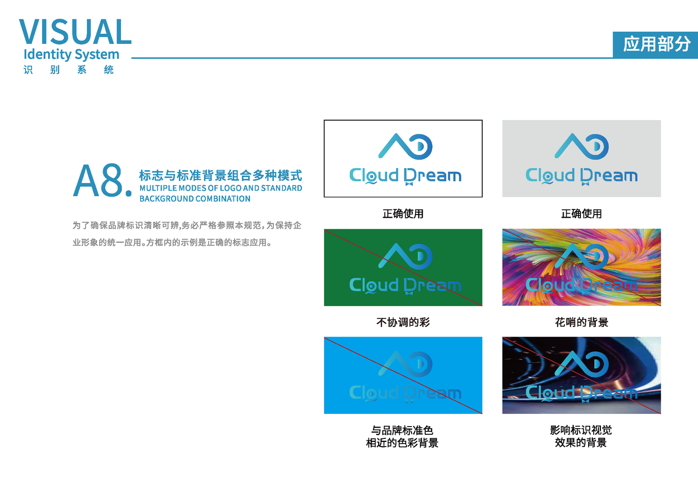 Cloud DreamVIS視覺識別系統(tǒng)手冊圖9