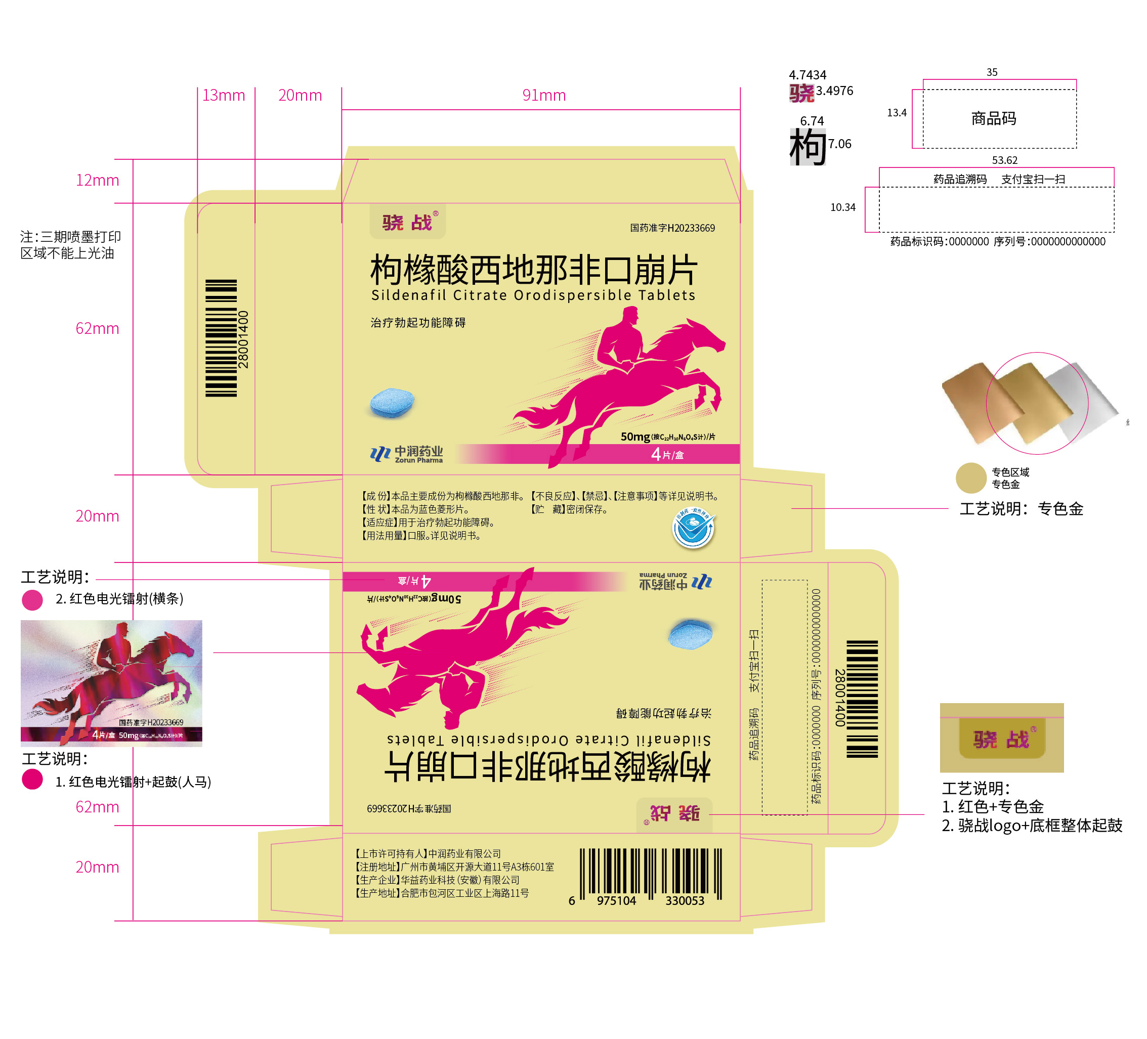 高端功能藥品包裝延展