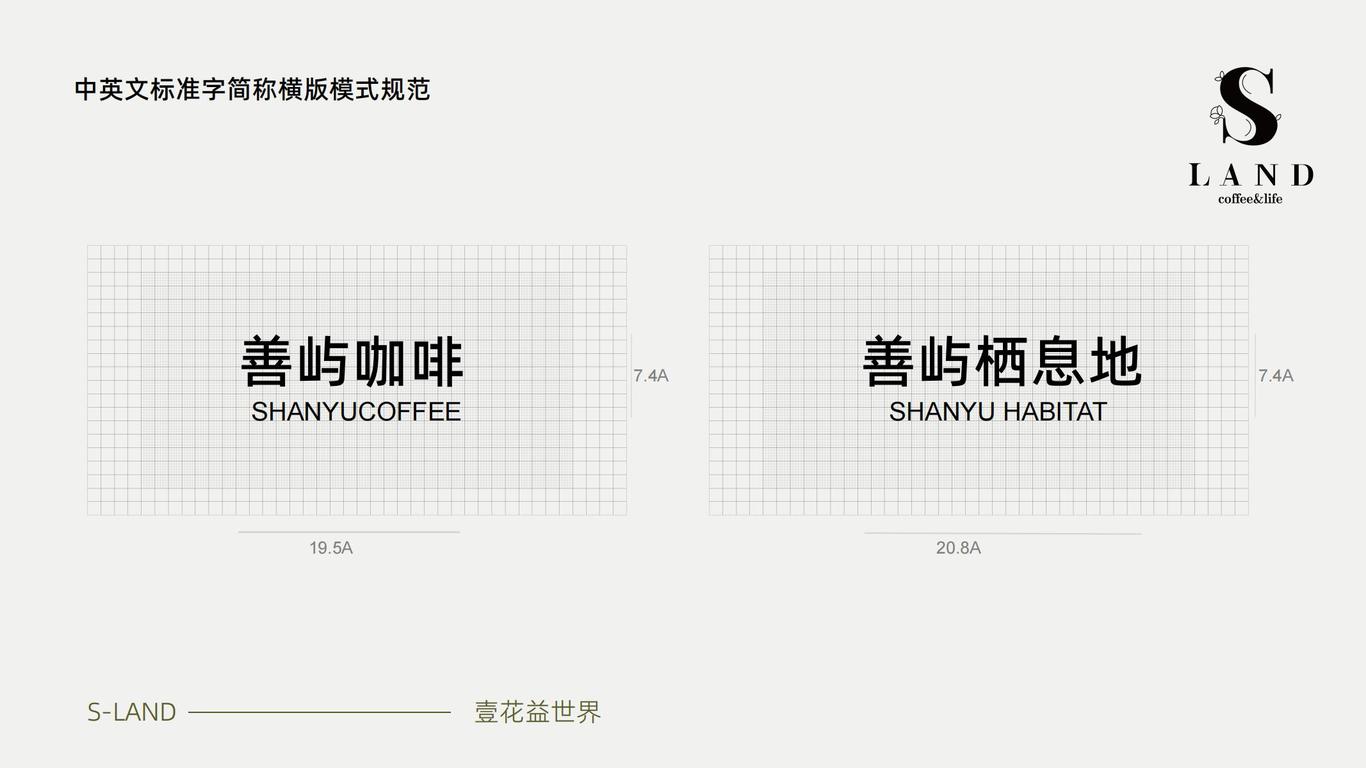 善屿S-LAND 咖啡厅LOGO、VIS设计图21