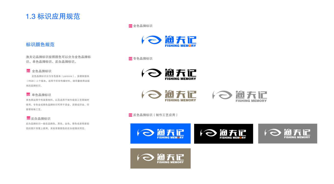 渔夫记-渔产食品加工LOGO设计图9