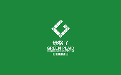 绿格子假期旅游logo