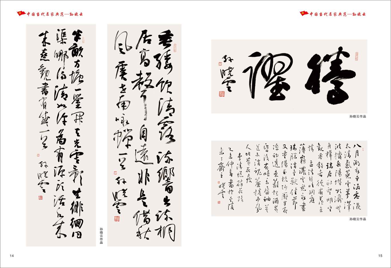 中國當(dāng)代名家典范畫冊(cè)圖7