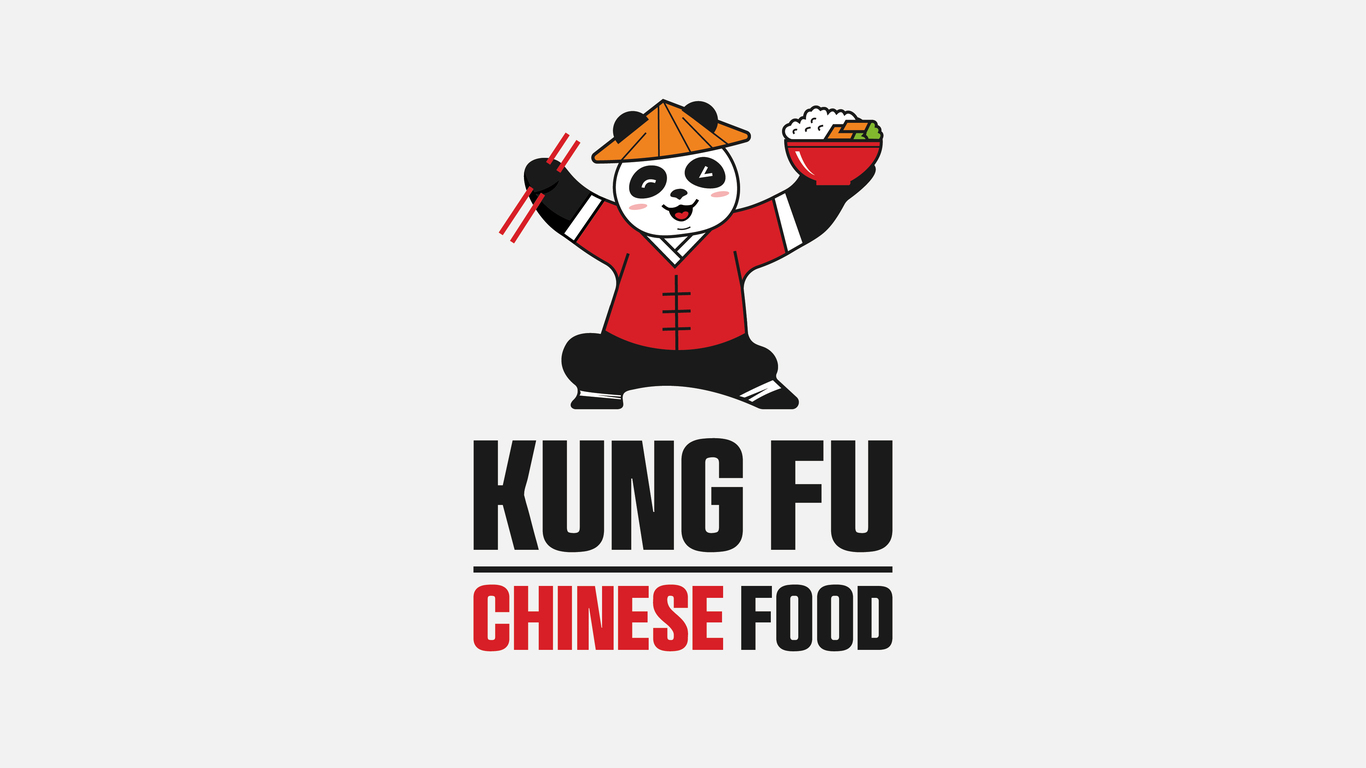 KUNG FU Chinese food丨海外簡餐品牌設(shè)計圖1