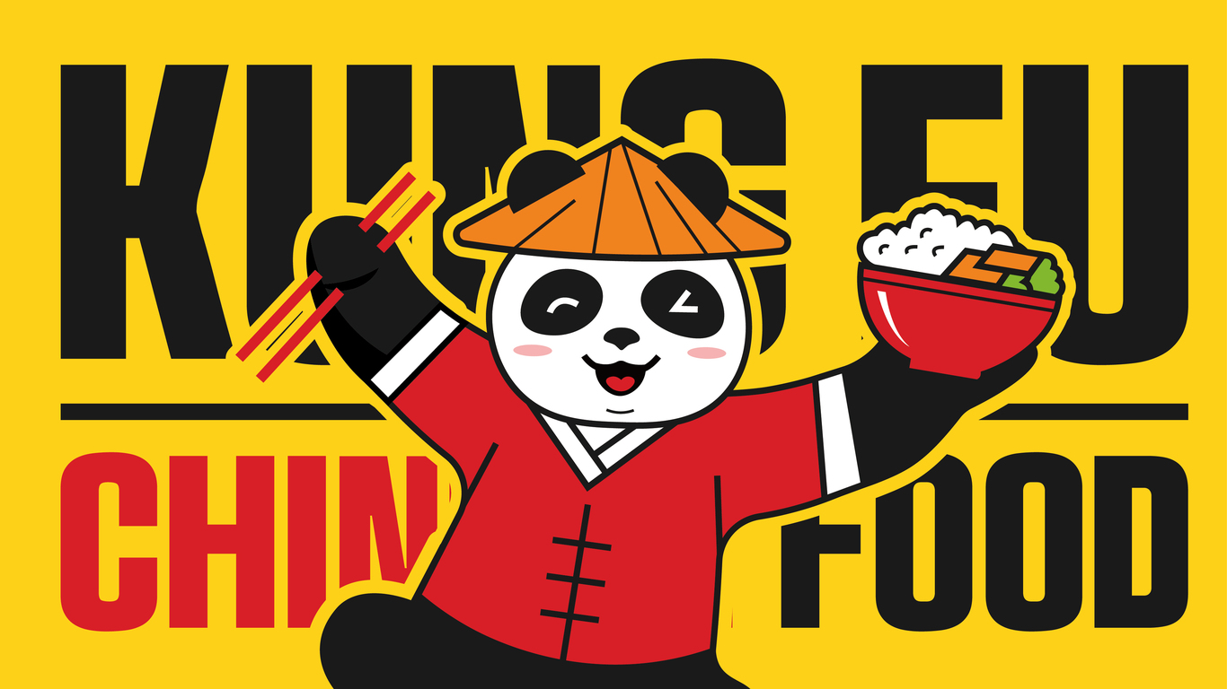 KUNG FU Chinese food丨海外简餐品牌设计图0