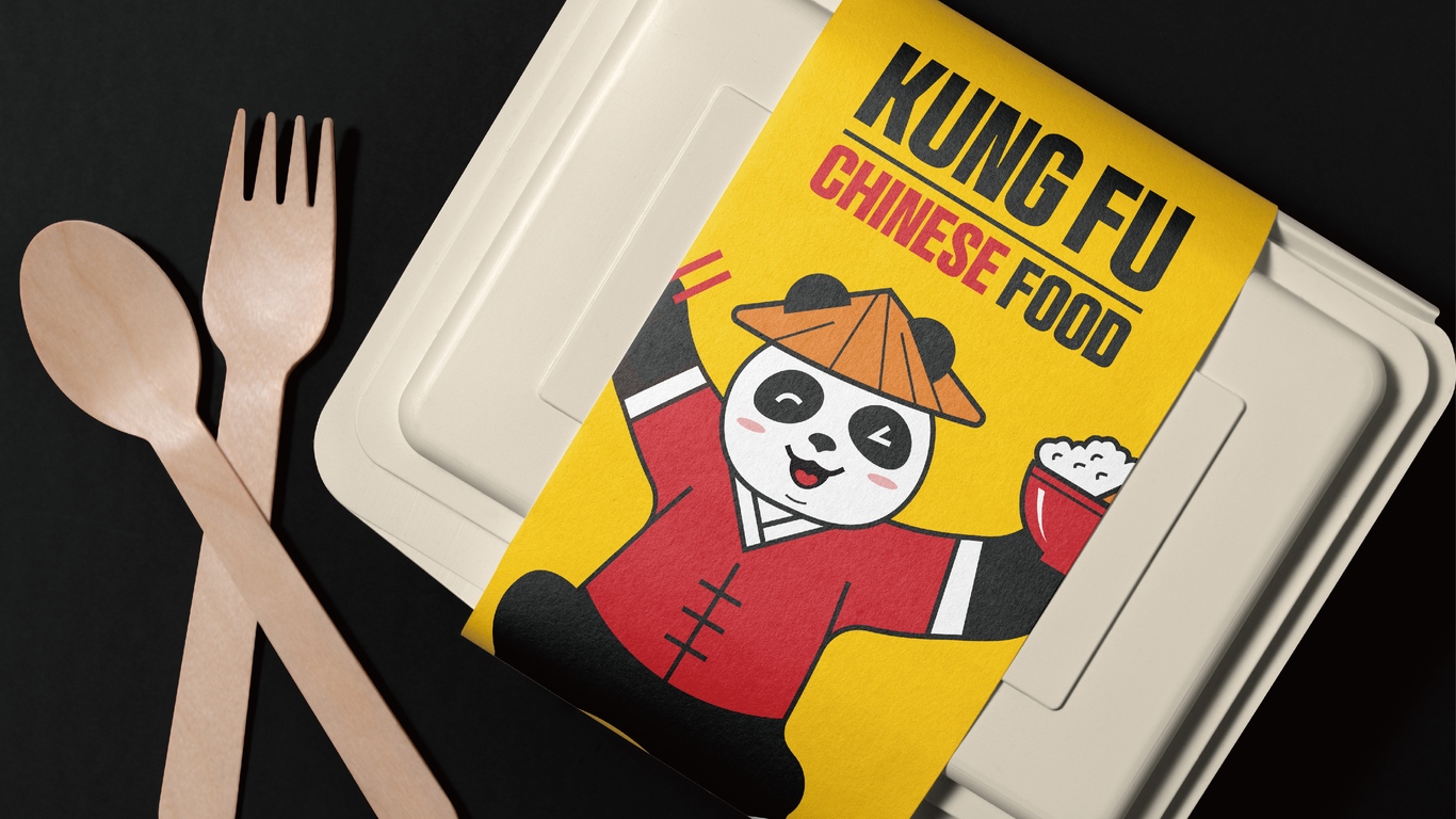 KUNG FU Chinese food丨海外簡餐品牌設計圖9