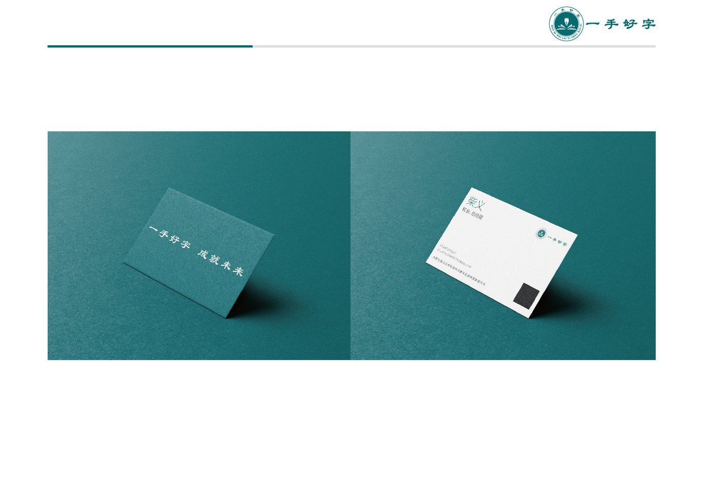 一手好字教育培训 品牌 VI图27