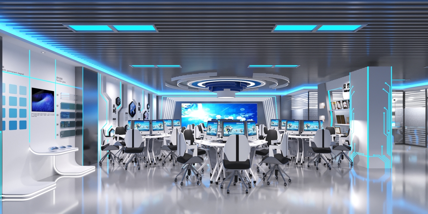 现代科技空间图0