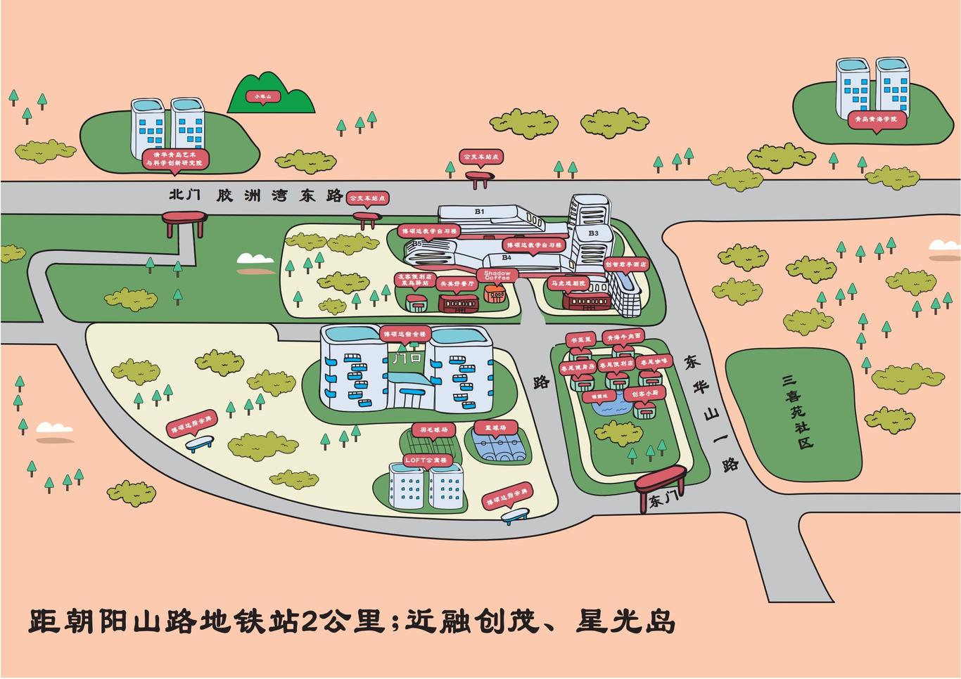 手繪地圖作品集圖2