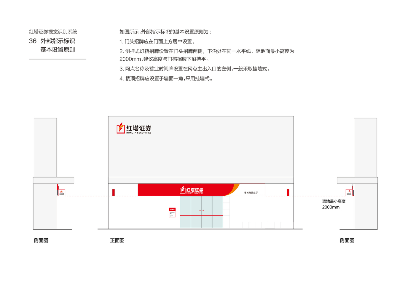 红塔证券 VI 导视图40