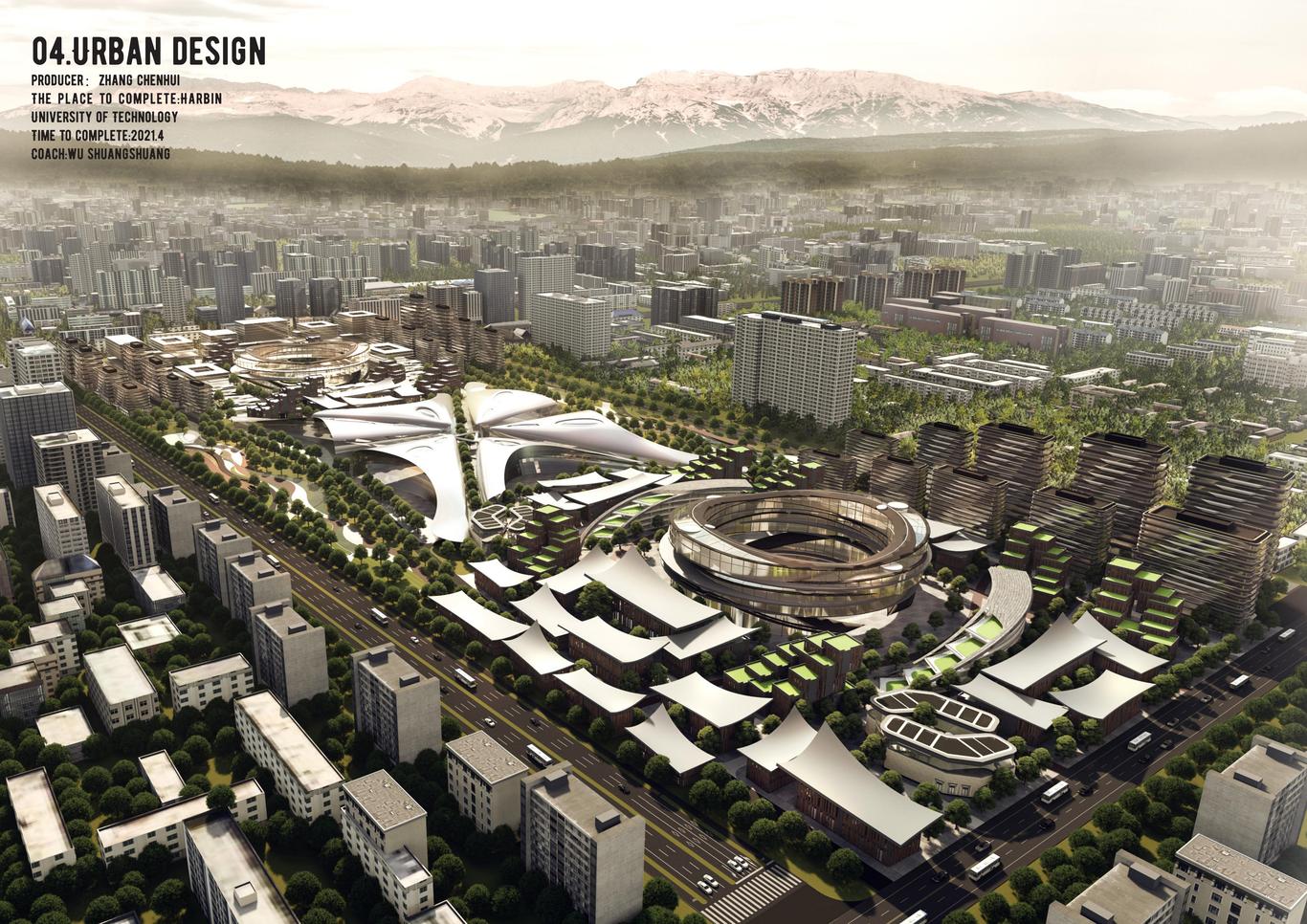 城市公共空间建筑设计图6