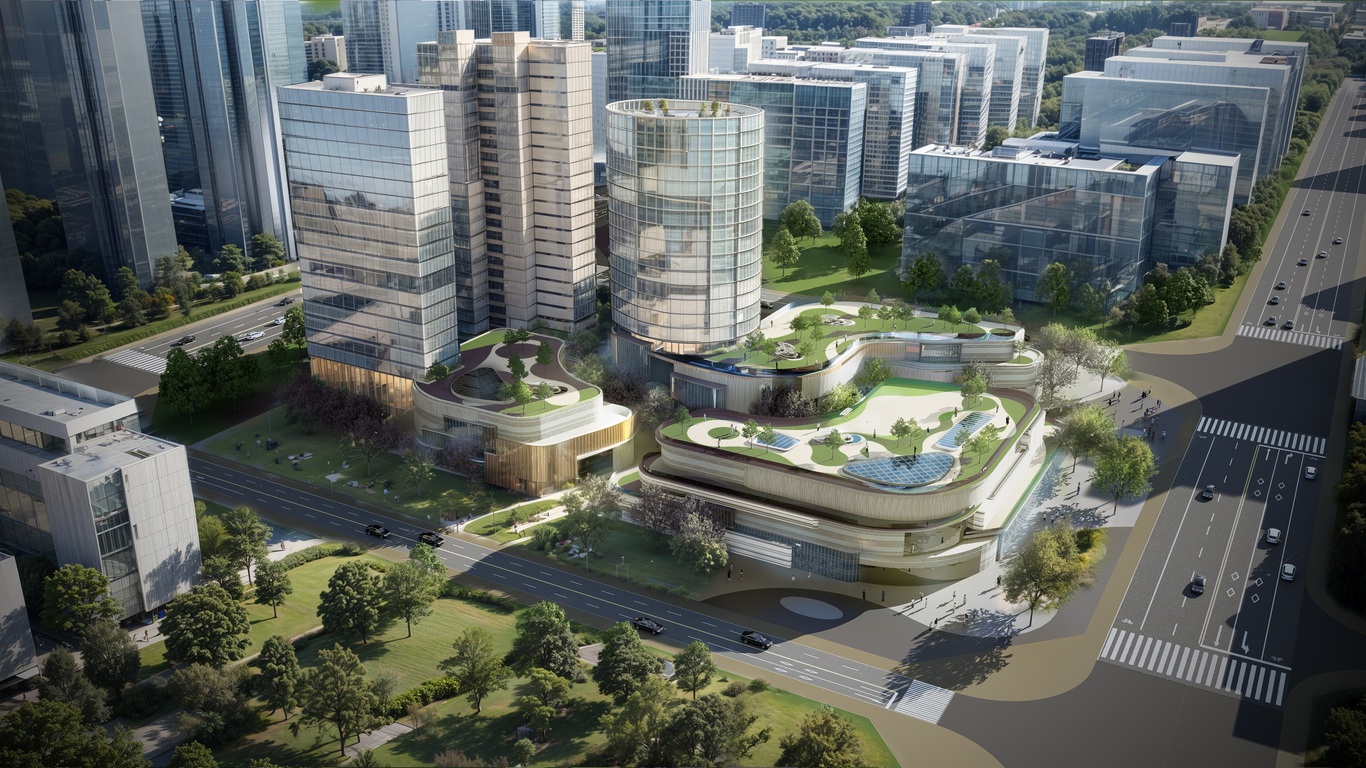 城市公共空间建筑设计图12