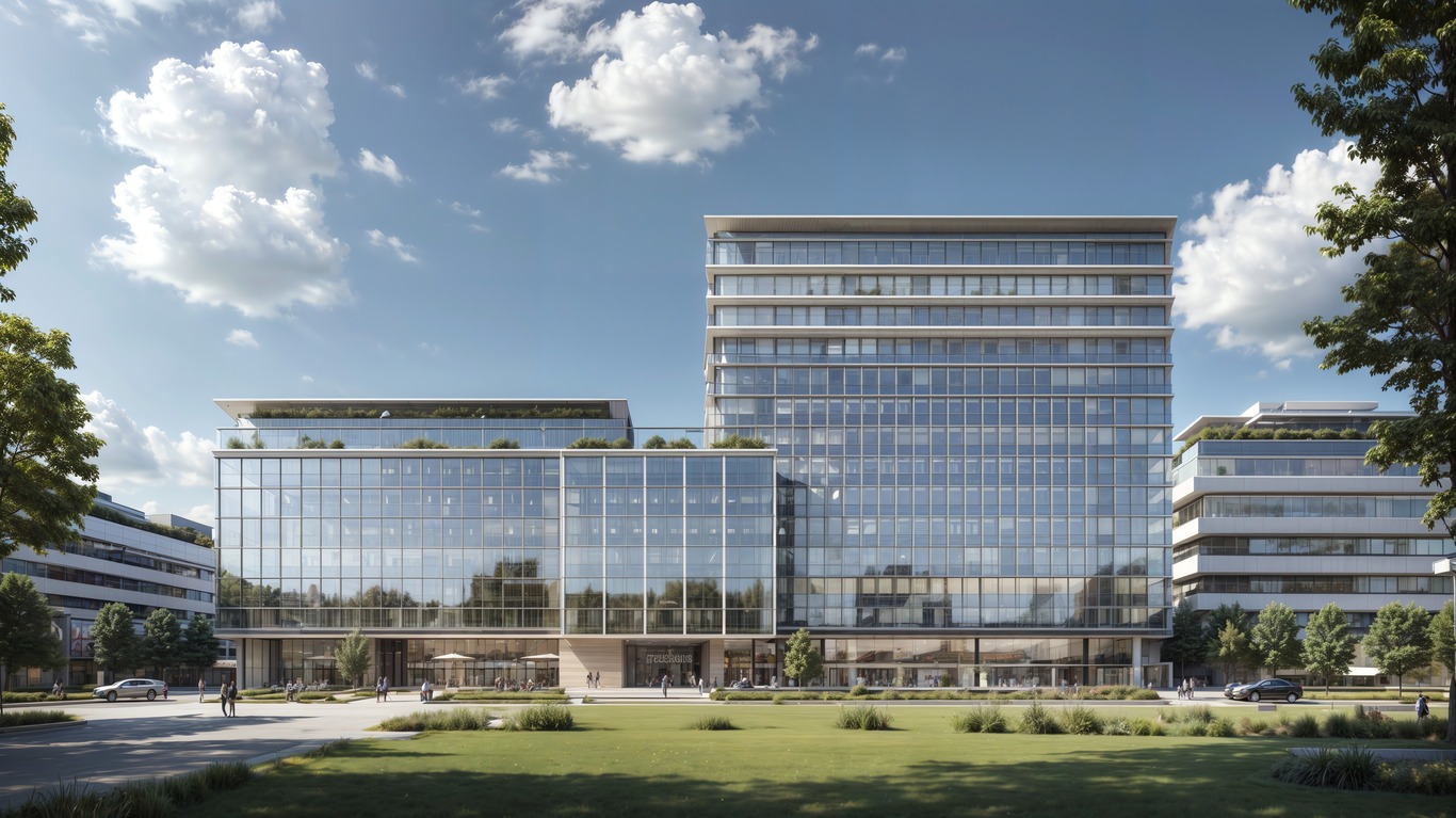 城市公共空间建筑设计图9