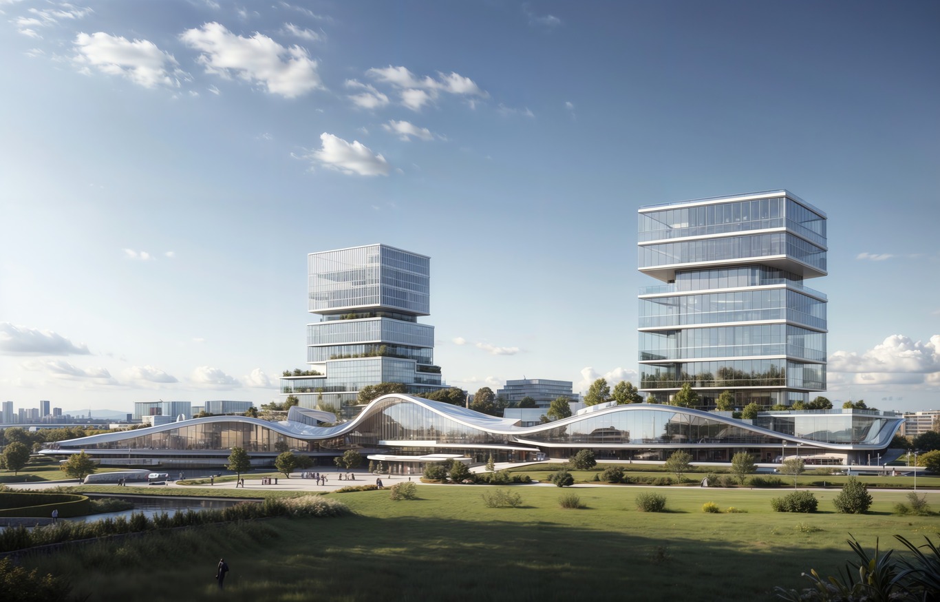 城市公共空间建筑设计图10