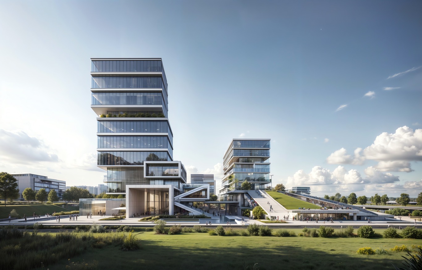 城市公共空间建筑设计图11