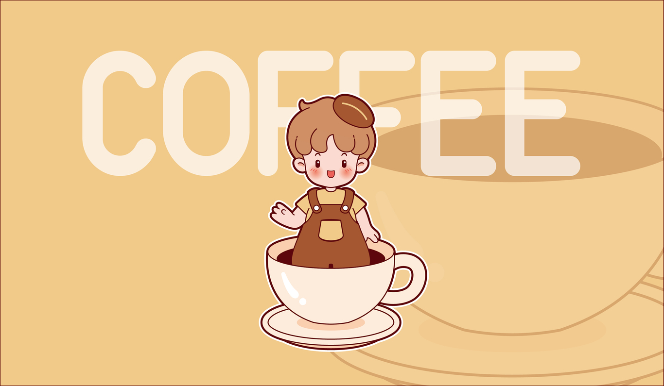 奶茶店IP設計圖0