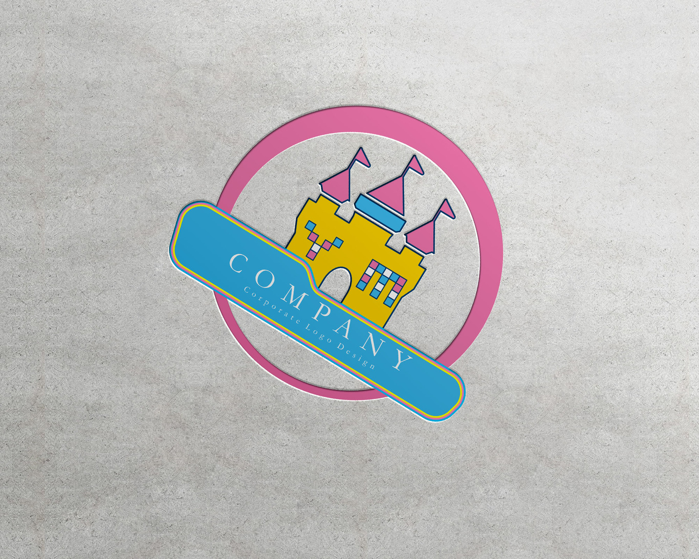 LOGO設計  標志設計 插畫(huà)logo設計 手繪logo設計 快餐logo 兒童logo設計 教育logo圖2