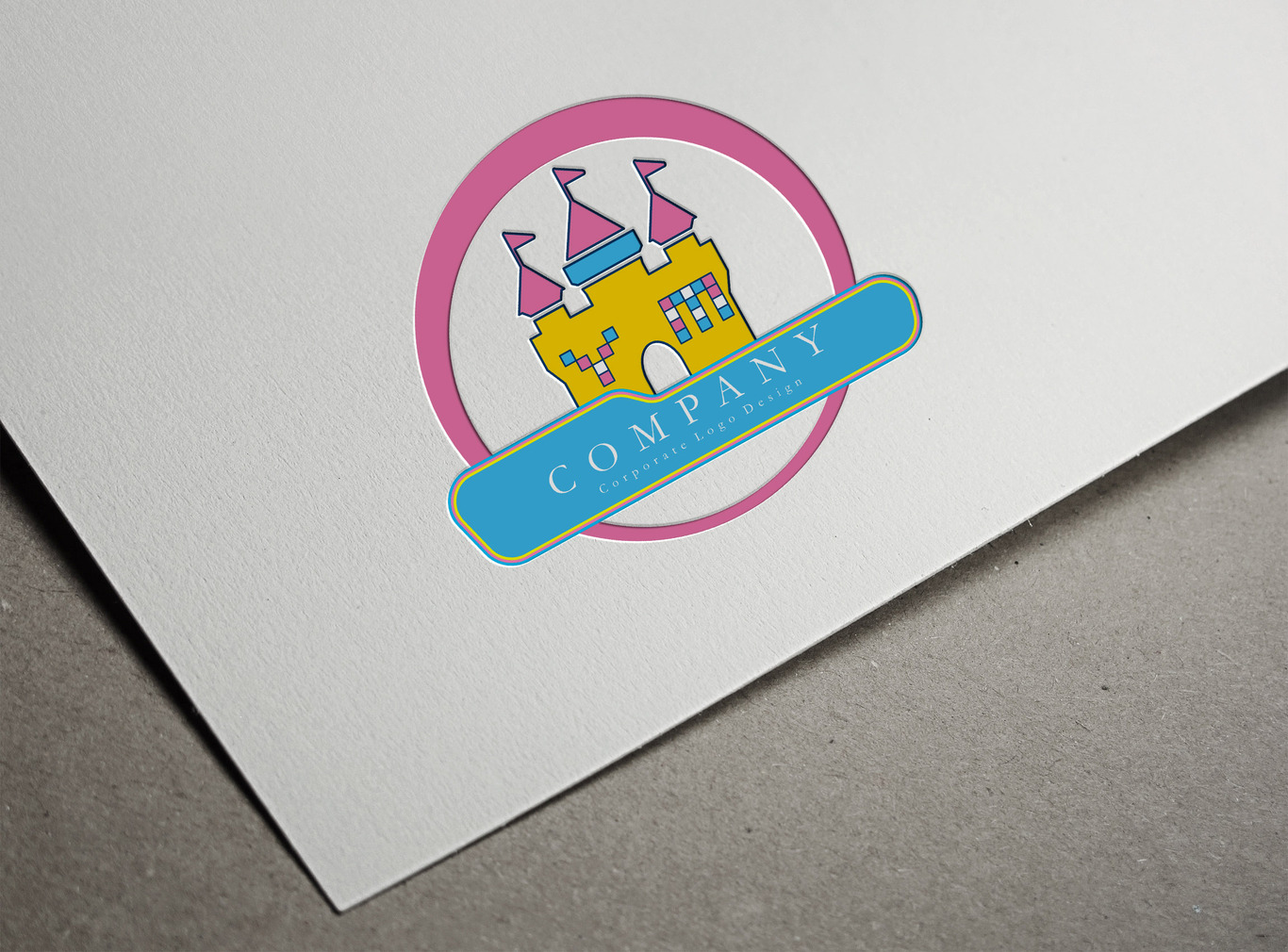 LOGO設計  標志設計 插畫(huà)logo設計 手繪logo設計 快餐logo 兒童logo設計 教育logo圖0