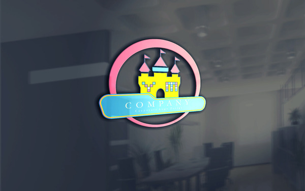 LOGO設計  標志設計 插畫logo設計 手繪logo設計 快餐logo 兒童logo設計 教育logo