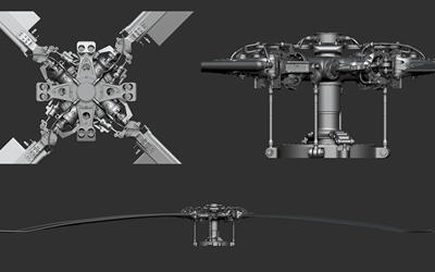 黑鷹直升機(jī)旋翼