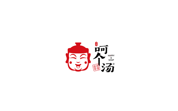 呵個(gè)湯滋補(bǔ)湯館LOGO設(shè)計(jì)