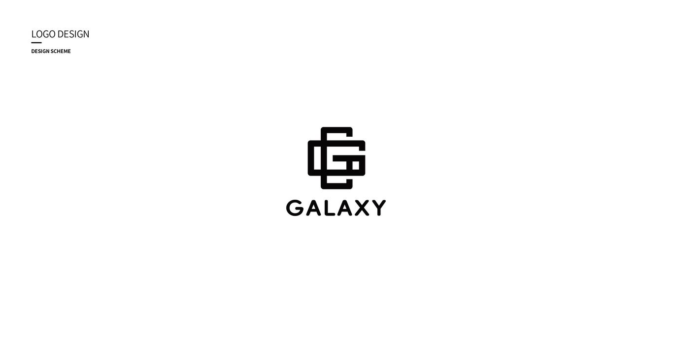 標(biāo)志 | “GALAXY”教育logo設(shè)計(jì)圖0