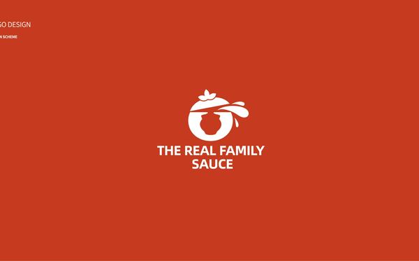 標(biāo)志 | “The?real?family?sauce”醬汁食品logo設(shè)計(jì)