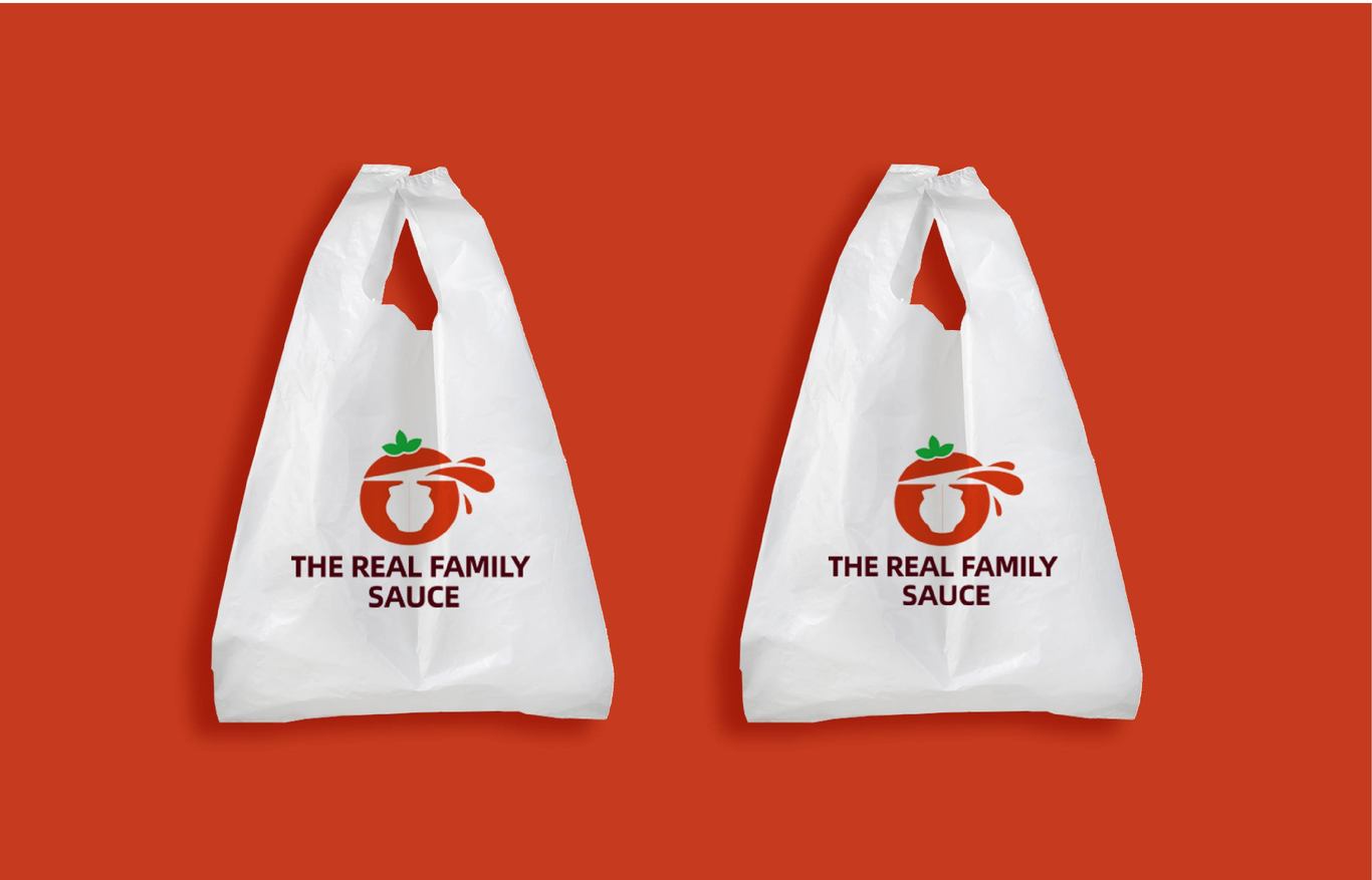 標志 | “The?real?family?sauce”醬汁食品logo設計圖8